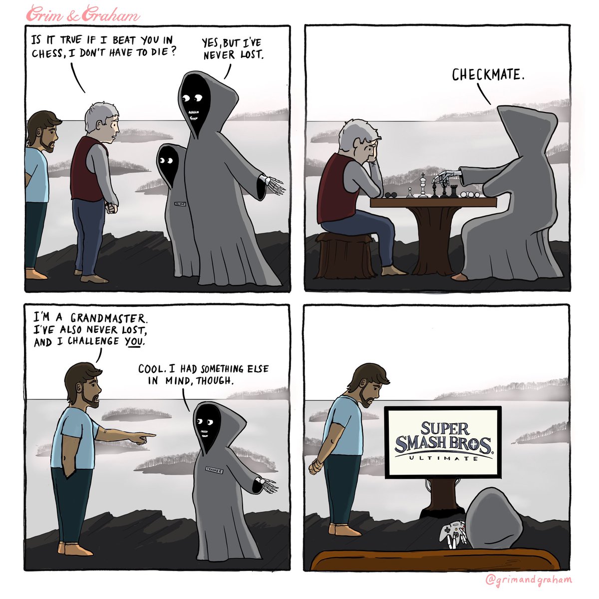 Grim & Graham tweet media