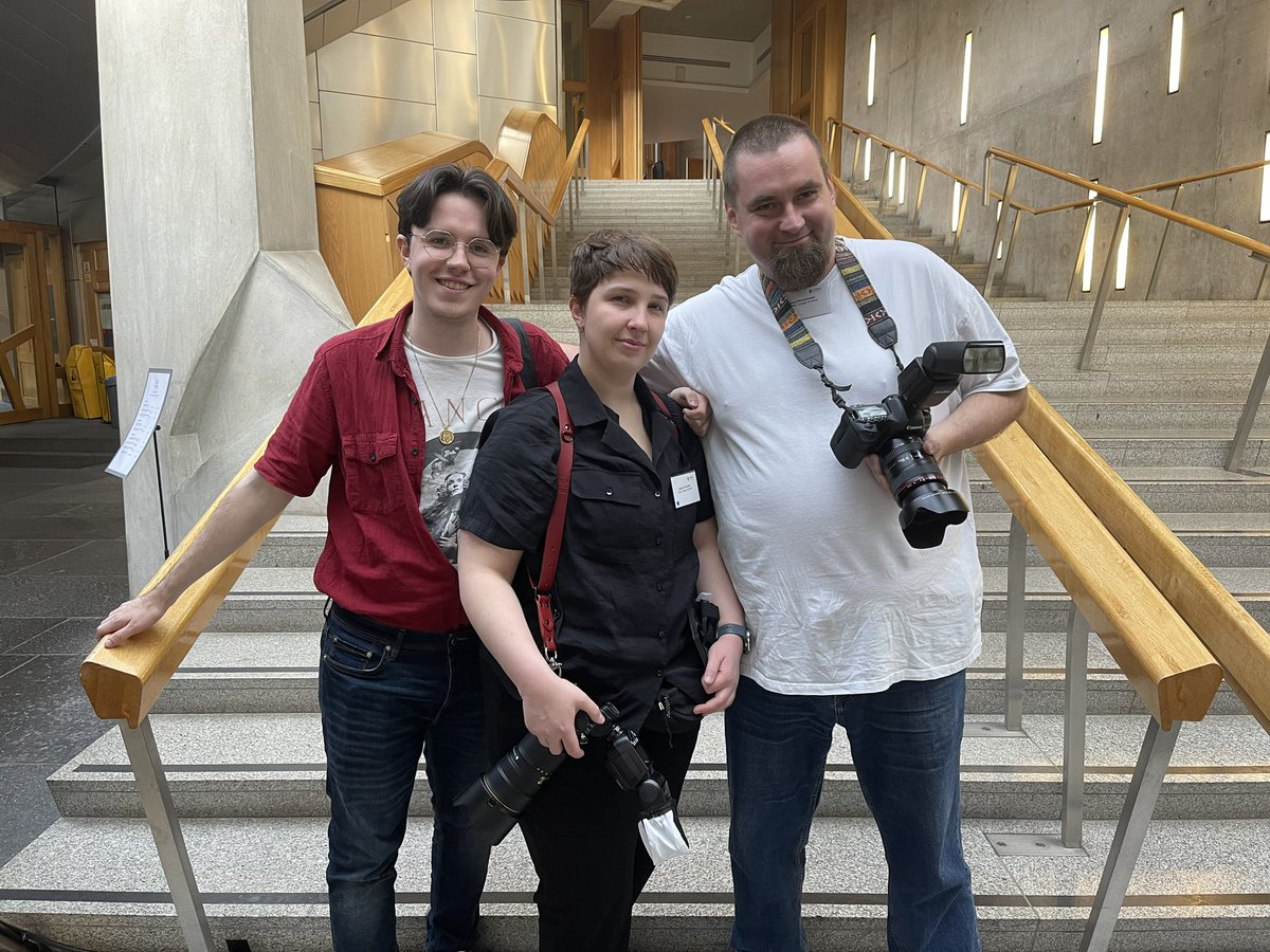 CollegesScot's tweet image. West College Scotland's HND photography students are providing the official photography for the Parliamentary Reception @WestCollScot #choosecollege