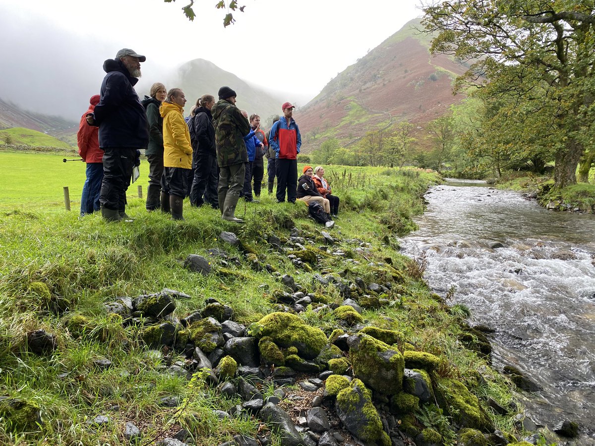 freshwaterbio's tweet image. Fantastic #RiverRestoration field course visits to Godrill &amp;amp; Hartsop above Ullswater today. Two very contrasting reaches. Interesting challenges but some amazing outcomes. #Geomorphology #NaturalProcesses @Dynamic_Rivers @JBAConsulting @NT_TheNorth @NaturalEngland @EnvAgencyNW