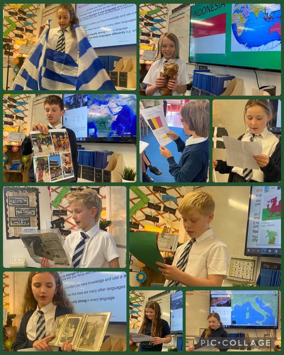 Congratulations to our international languages experts in Maple (and across year 5&amp;6) who have presented their home learning to their classes. We’ve enjoyed being teleported around the world to learn about the different languages and cultures. 🇬🇷 🇧🇪 🏴󠁧󠁢󠁷󠁬󠁳󠁿 🇮🇩 🇮🇹 and more!