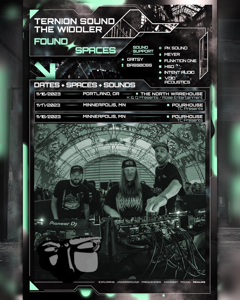 Found Spaces w/ <a href="/The_Widdler/">The Widdler</a> continues and we’ve added stops in Brooklyn, Nashville, San Diego, Boise, Spokane, and Sacramento! 

Presale - Wednesday, September 27th at 1pm EST 
General - Thursday, September 28th @ 1pm EST