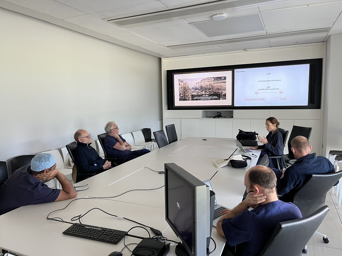 JGMAzevedo's tweet photo. We did it again.
Another Intensive 2-day Clinical Immersion on Robotic Colorectal Cancer Surgery with visitors from Denmark. 
🇩🇰🇵🇹
🔍 Live robotic cases
🔍 Case discussion
🔍 Watch-and-wait
🔍 Stoma and perioperative care
🔍 Pathological specimen examination
🔍 Research and more! https://t.co/GZy7lBmosO