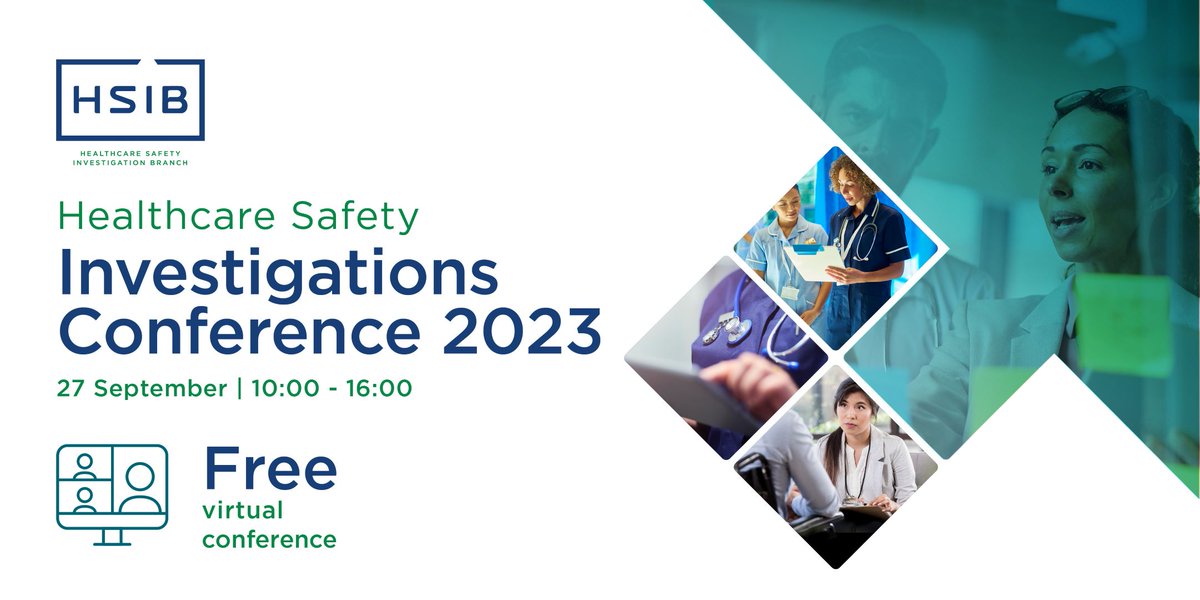 theHSSIB's tweet photo. 🚨Just one day to go until our free virtual conference. Hear from a range of speakers from our teams at HSIB, to those working in healthcare and patient safety across the UK and further afield https://t.co/3wHuN6zv7g #HSIBCon23 https://t.co/bEufO6QaSH