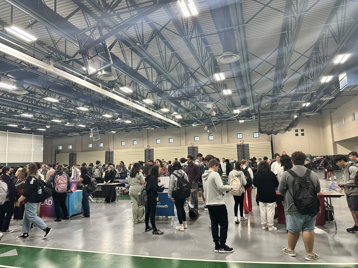 DHS College Fair: juniors and seniors connect with over 75 colleges, branches of service and Job Core. A great way to start the new school year.