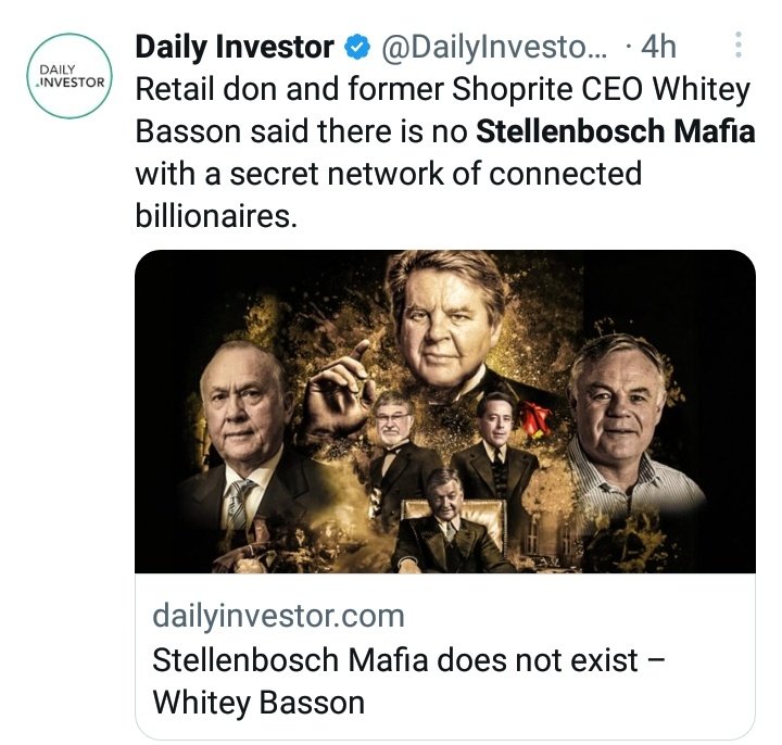 ForTheLand_'s tweet photo. A simple Exhibit of selective reporting. Captured media is at it again. Bo Daily Maverick le bo News24 are also in on it. 

"There is no Stellenbosch Mafia..." that's ridiculous. https://t.co/NE2U6NwkY8