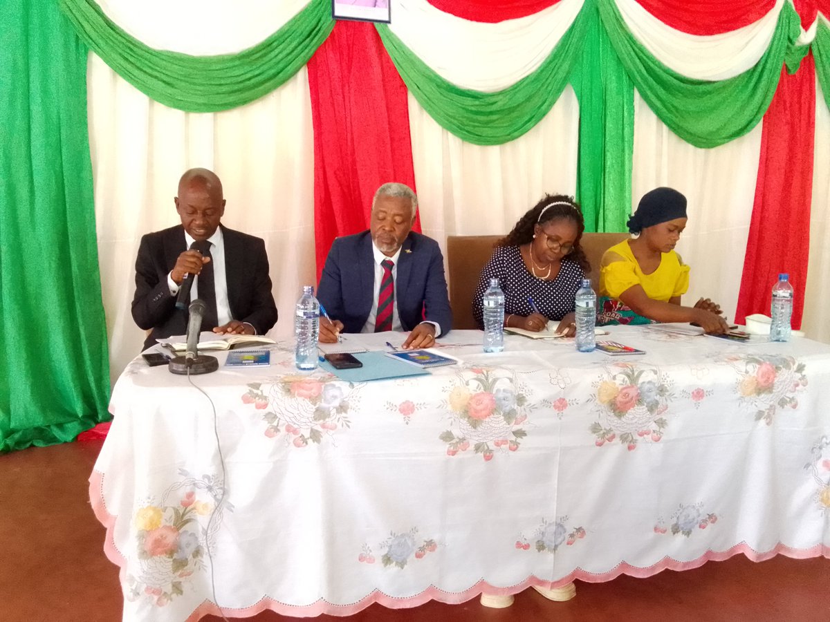 onpgh3's tweet photo. 1. @Burundi:Dans le cadre de la prévention des crimes contre l’Humanité,l’Observatoire National pour la Prévention et l’Eradication du Génocide,des Crimes de Guerre et des autres Crimes contre l’Humanité(ONPGH)s’est entretenu avec les leaders de la @provinceBubanza ce 20/9/2023 https://t.co/HNP5LKsC6i