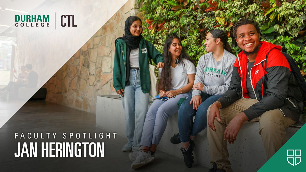 TheDCCTL's tweet photo. #FacultySpotlight / Learn about @durhamcollege faculty member Jan Herington, facilitator in Professional and Part-Time Learning (PPL). Read now to see how Jan is #LeadingTheWay in the #CTLBlog: https://t.co/wZujms9qem https://t.co/wNsEXnNQkI