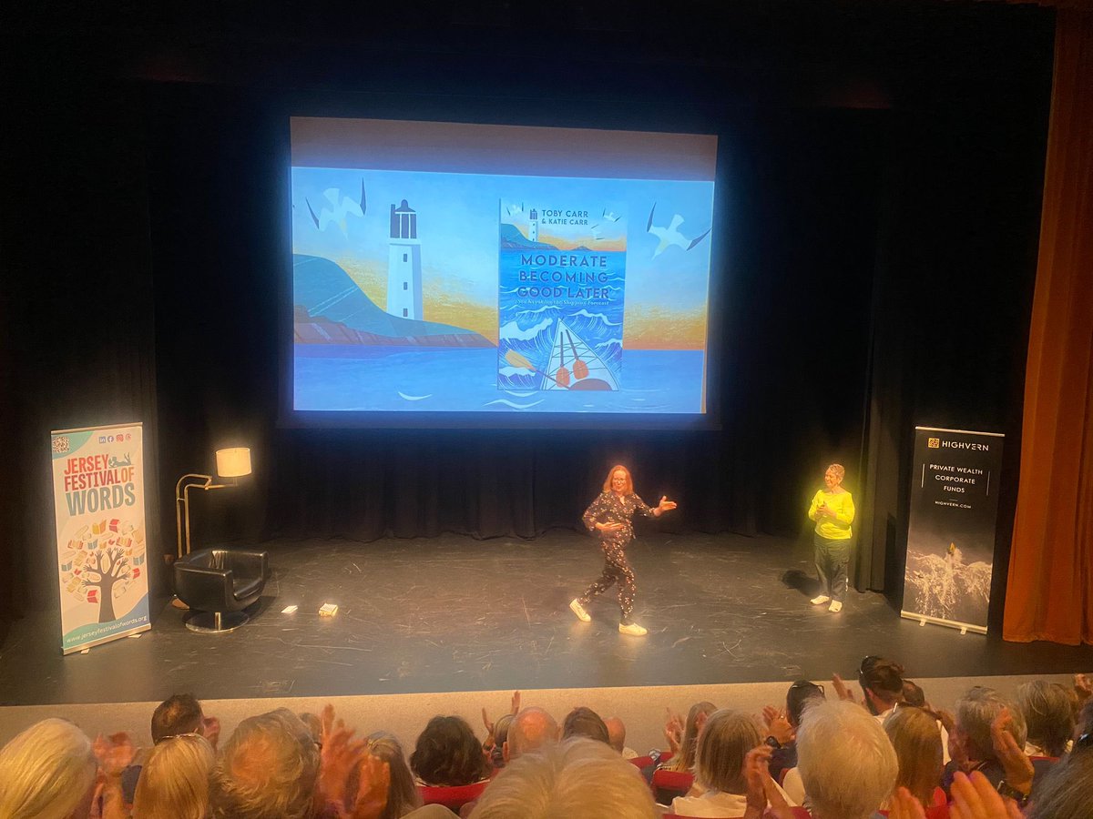 Just about to leave Jersey after a brilliant time at the @JerseyWordFest. My talk was well attended and received (phew!) and we sold all the copies of the book on the island. Hopefully @Waterstones will have some more in next week.