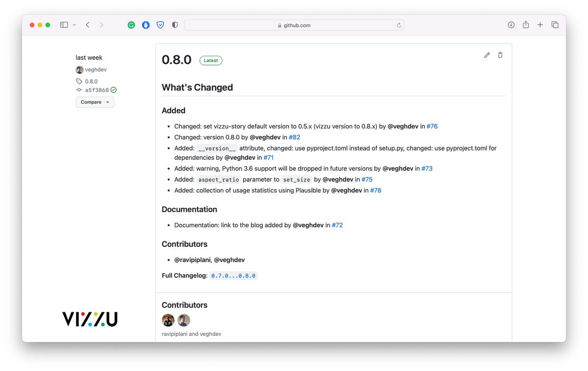 VizzuHQ's tweet image. Hello, data storytellers! 👋
We&apos;ve just rolled out the new version of #ipyvizzu-story 🥳 We&apos;ve been hard at work squashing bugs to provide you with a smoother, more reliable experience, and we&apos;ve also added some minor enhancements. 👀