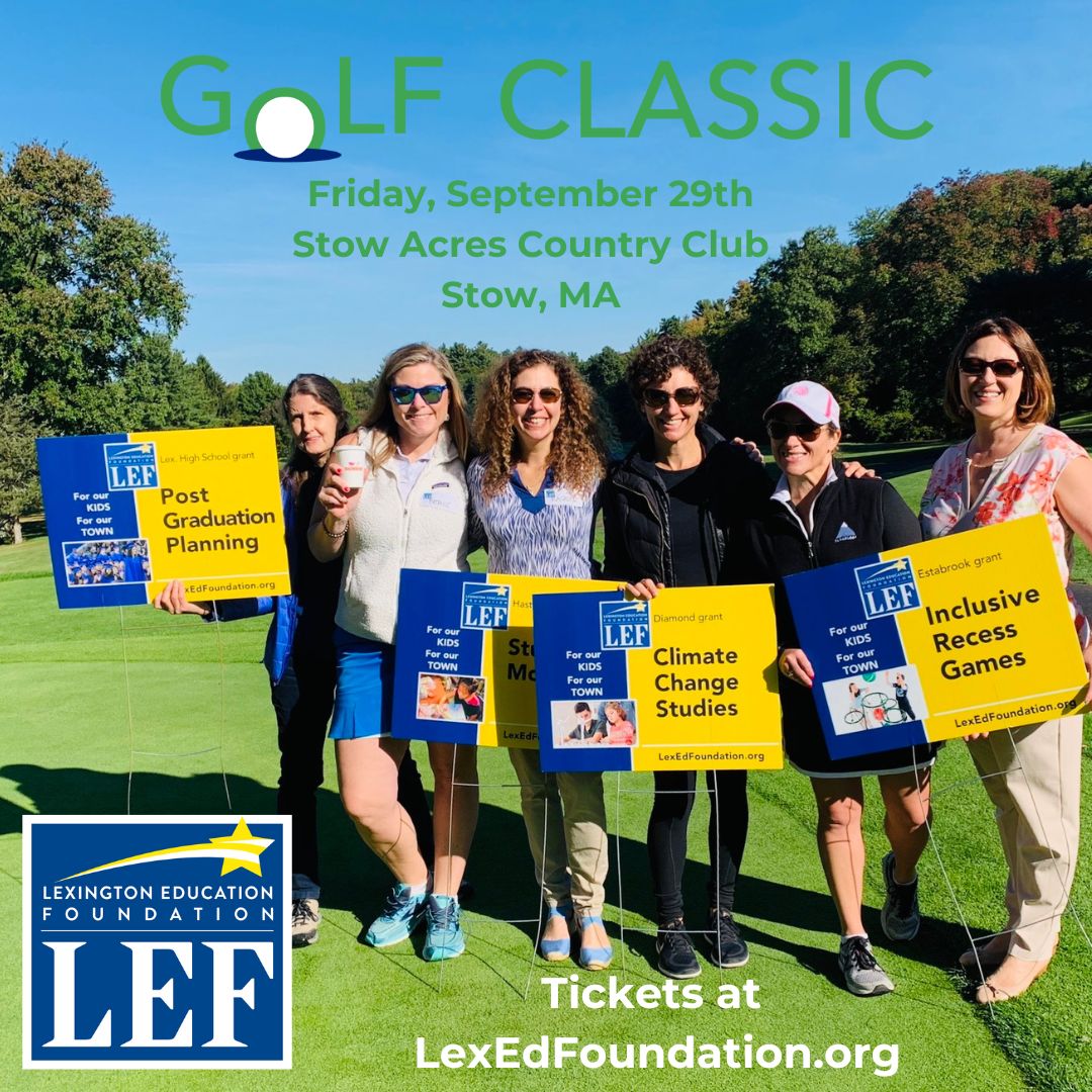 Join us this Friday <a href="/stowacres/">Stow Acres Country Club</a> for our annual #Golf  Classic. All skill levels &amp; solo golfers welcome. Money raised pays for #LPS educator-initiated grants for all 10 LPS schools. Last year 42 grants totaling $234,000 were awarded. lexedfoundation.org for tix.
