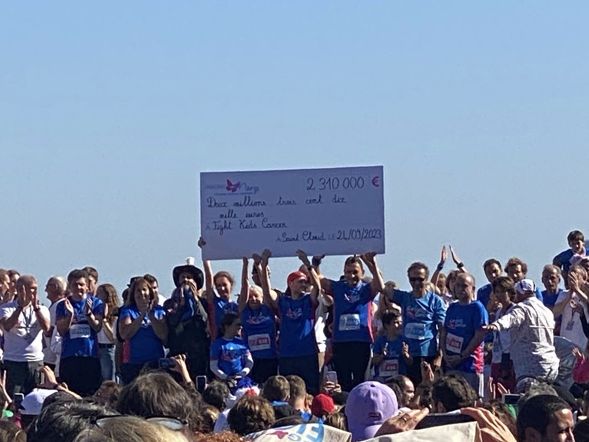 Groupe_Kardham's tweet photo. [#SOLIDARITÉ] 🎗 Ce dimanche, nos coureurs et marcheurs au grand coeur se sont à nouveau mobilisés en faveur d'@ImagineforMargo.
Près 6 200 personnes, 2 310 000€ récoltés 👏 Nous sommes fiers de notre équipe ! 😉 N'oublions pas : #GoFightWin🦋 
#EnfantsSansCancer #BeyondBuilding https://t.co/zKfvalYaSD