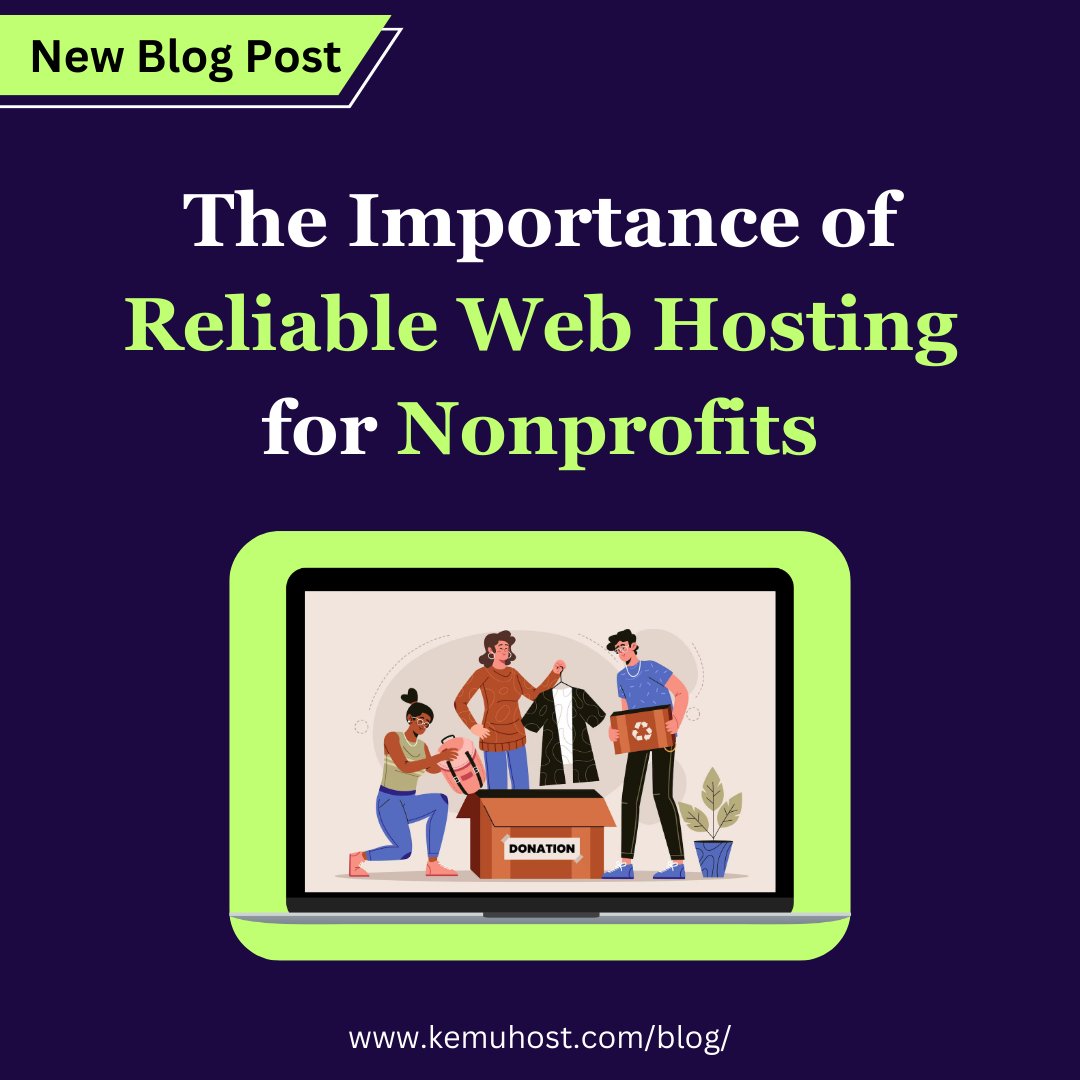 kemuhost's tweet photo. Fuel Your Non-Profit's Growth with the Strength of Reliable Web Hosting! ⭐ 

Find how reliable and robust hosting solutions can catapult your organization's mission and broaden its horizons. 💪 

https://t.co/90P6Hp7OrX

#WebHosting #NPO #KemuHost #WebsiteDevelopment #nonprofit https://t.co/x12KOYIp1T