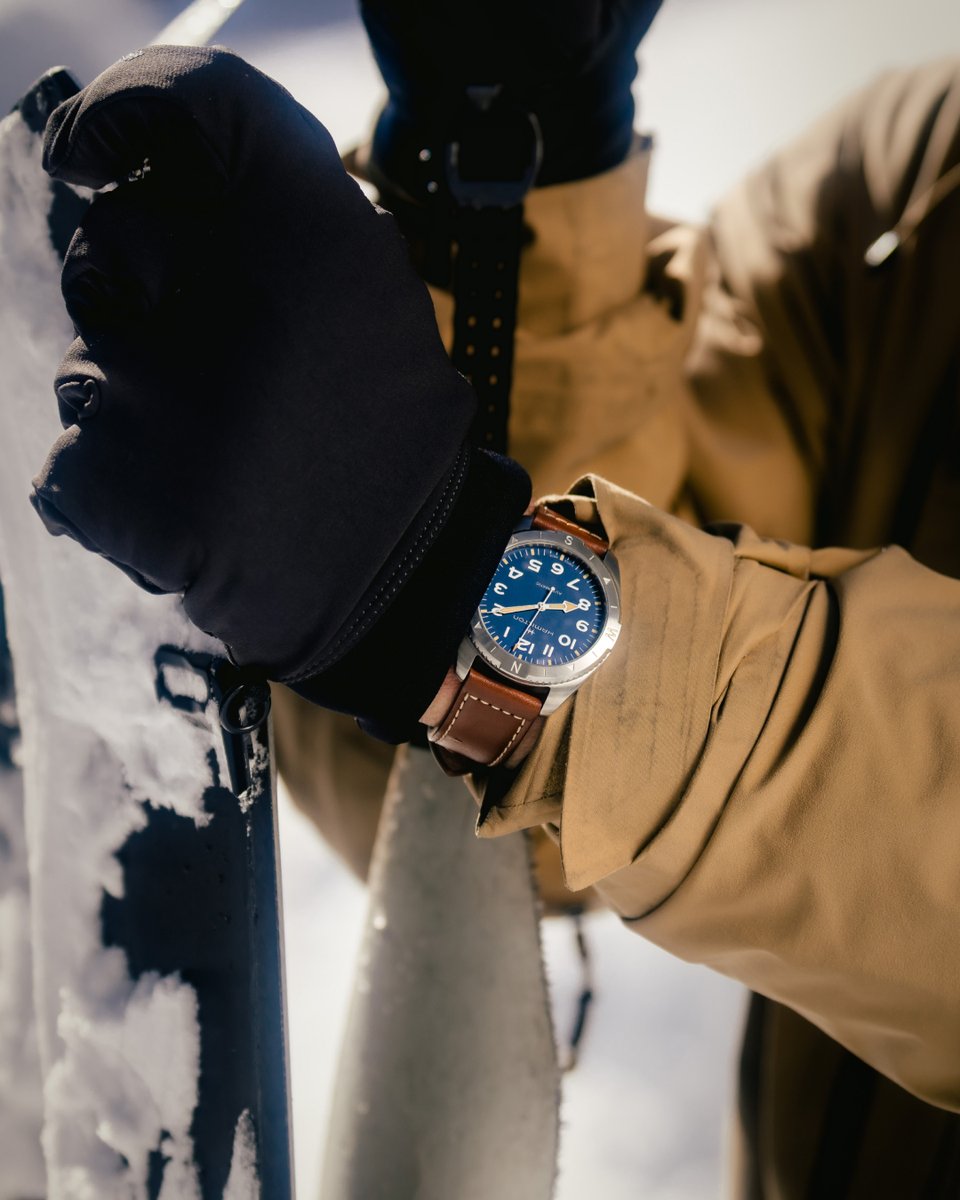 hamiltonwatch's tweet image. Witness the evolution of our Khaki Field collection with the Khaki Field Expedition line, trek-ready timepieces equipped with a compass bezel to guide you to even the most remote destinations: ms.spr.ly/60159YPbf

#hamiltonwatch #stepoutside #expedition #new #adventureawaits
