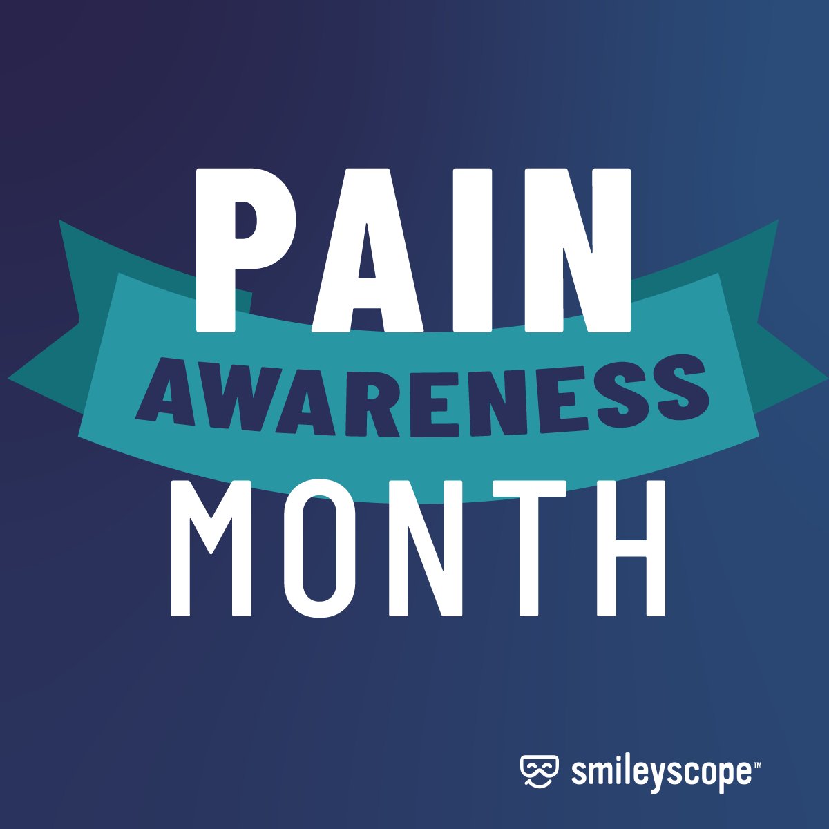 September is International Pain Awareness Month. Smileyscope VR was developed to reduce the pain associated with common medical procedures. According to @Iasp_Pain, the 2023 theme is 'Pain Research: Research Pain, Manage Pain.' Learn more at IASP-Pain.org. #PAM2023