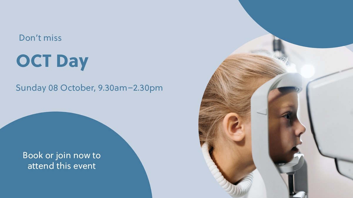 OptometryToday's tweet photo. Are you looking to gain interactive CPD points? Join us and @The_AOP, with @Specsavers as the headline sponsor, for a day of online education dedicated to OCT and widefield retinal imaging. Find out more information about the sessions and book here: https://t.co/CfH4jshm4J #OT https://t.co/nOpzcPXixh