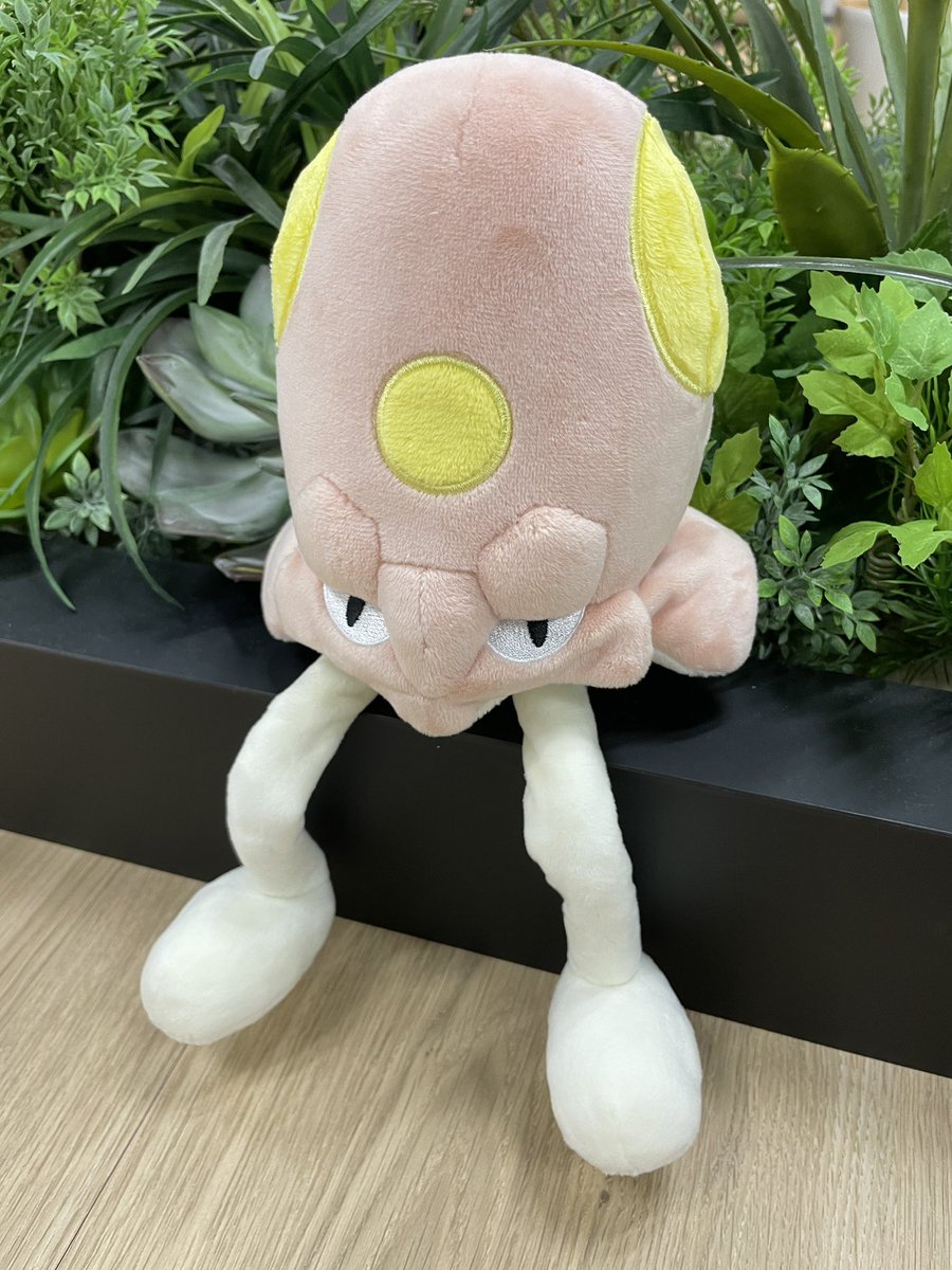 補足です‼️ ノノクラゲのぬいぐるみは、スタンドなしで立たせることは