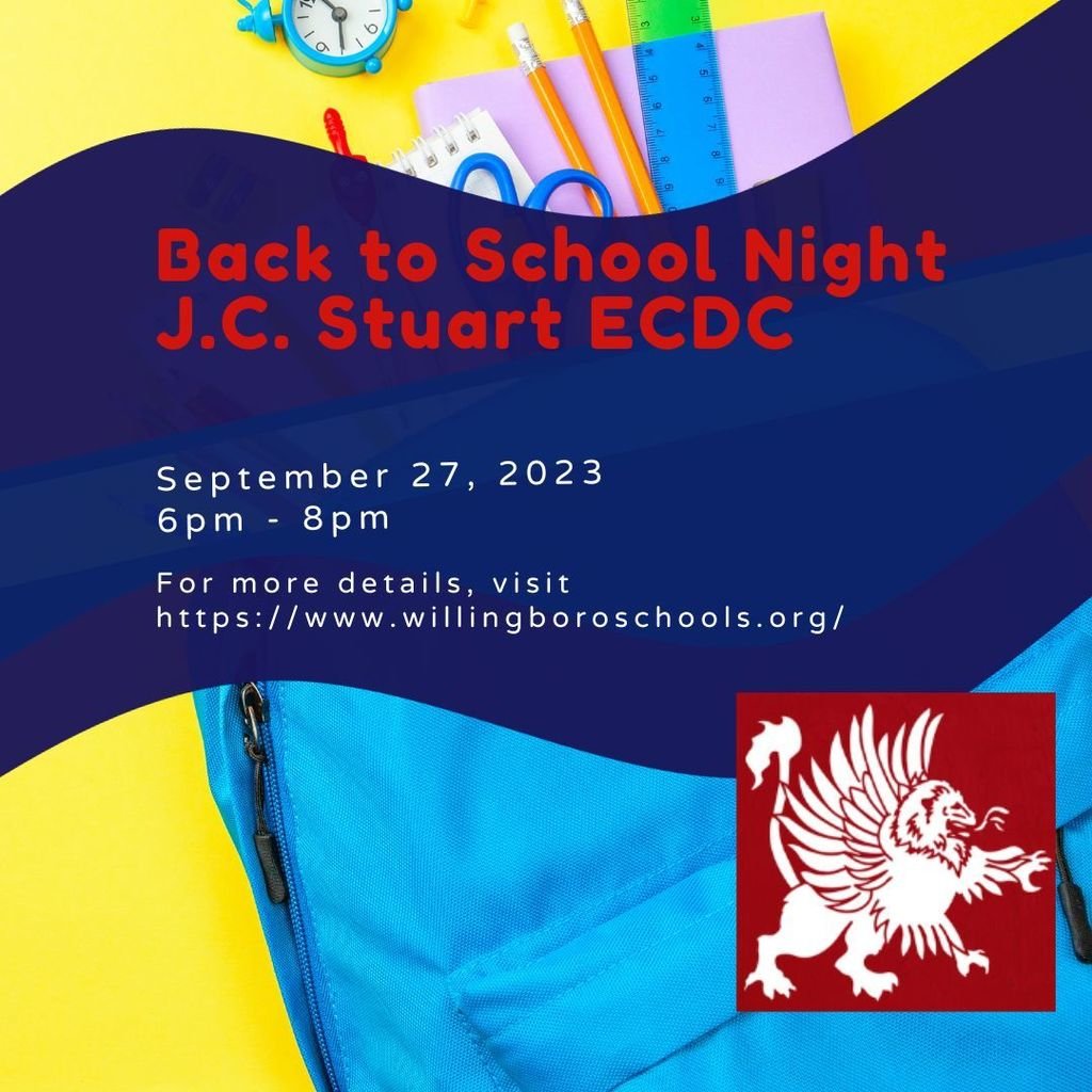 Attn J.C. Stuart Parents/Guardians, 

Please see the attached flyer for Back to School Night.