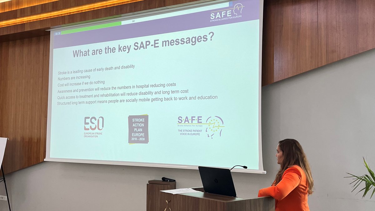 European Stroke Org (@esostroke) on Twitter photo <a href="/MelindaRoaldsen/">Melinda B. Roaldsen</a> presenting the #StrokeActionPlan for #Europe and its key messages at the #ESOEAST #costaction meeting. Action is needed now to reduce the prevalence of @stroke. SAP-E offers dynamic tools which can support implementation.
actionplan.eso-stroke.org
#strokematters <a href="/MelindaRoaldsen/">Melinda B. Roaldsen</a> presenting the #StrokeActionPlan for #Europe and its key messages at the #ESOEAST #costaction meeting. Action is needed now to reduce the prevalence of @stroke. SAP-E offers dynamic tools which can support implementation.
actionplan.eso-stroke.org
#strokematters