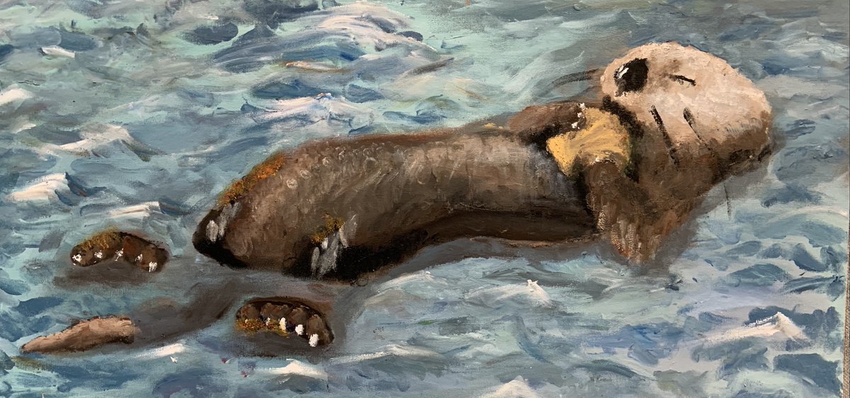 Congratulations to Tracy McCoy for being EYHS Artist of the Month for October for her oil finger painting projects.