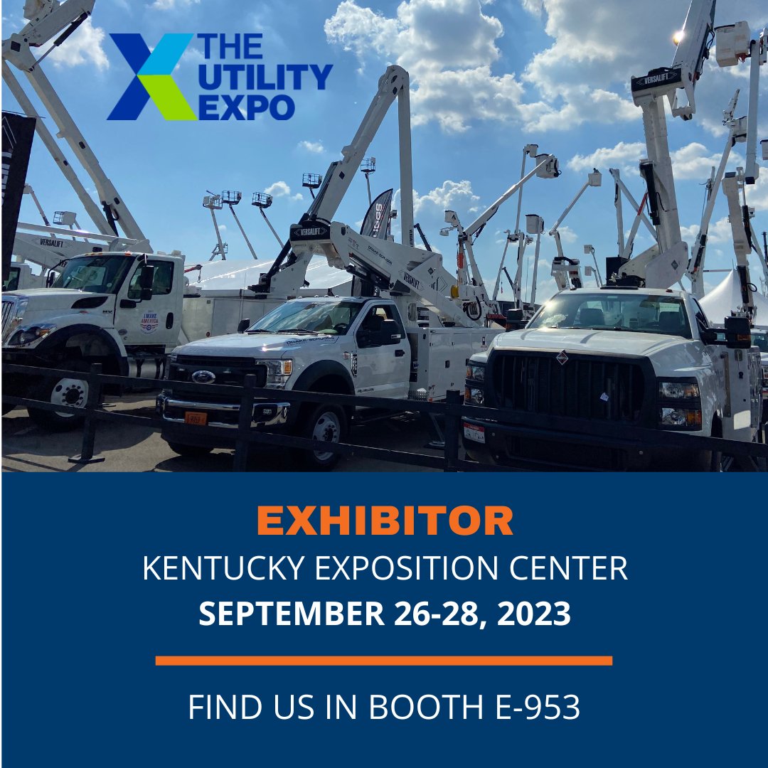 ReadingTruck's tweet photo. Today marks the first day of #TheUtilityExpo in Louisville, KY! Come see us at Booth E-953!
#UtilityTruck #UtilityBed https://t.co/TN0xhd83fM