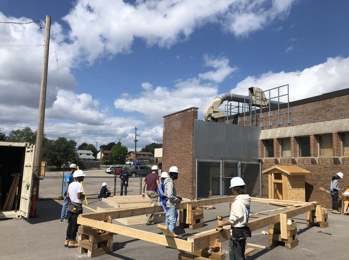 HabitatHMD's tweet image. Construction is underway for our Tiny Home Build Project for the 2023-2024 school year!

Stay tuned for more updates but here are some sneak peeks from Brampton Centennial Secondary School!

#tinyhomes #projectbuild #students #affordablehousing #habitat