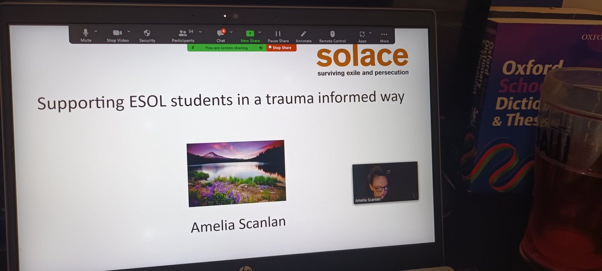 learnenglishyh's tweet photo. Another successful #LunchtimeShowcase event part of #YIF2023 Virtual Fringe event. Really informative and thought-provoking with lots of ideas to takeaway. Thank you to our presenters @lora_agbaso @AleksPalanac and Amelia from Solace @MigrationYorks https://t.co/hnhK4Ktkvj
