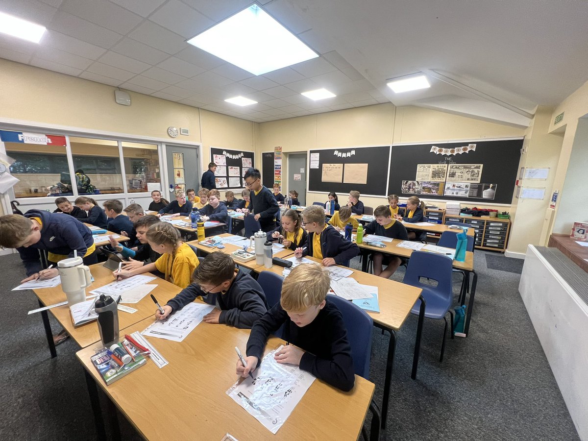 StAugsCPS's tweet photo. Year 6 took on a new challenge from @nrichmaths this morning. You could hear the brain power in the classroom!! ๐ง ๐ก
Can you crack any of the codes?
#Maths #Year6Maths https://t.co/iGjJ9PhaqV