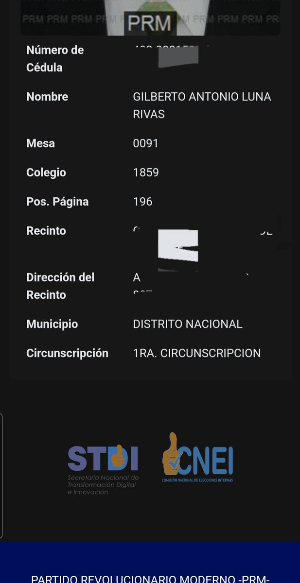Moon_Rivas92's tweet photo. Seguimos con los problemas en el padrón del @PRM_Oficial , es necesario que la @juntacentral revise uno x uno los supuestos 3M de miembros del PRM.
Como es posible que a días de sus elecciones internas "Padrón Cerrado",sigamos apareciendo militantes de otros partidos.@FPcomunica https://t.co/xJnCPxOdP6