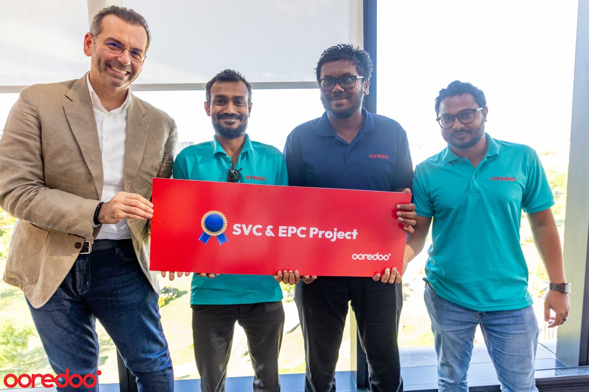 aaneama's tweet photo. I was delighted to reconnect with my colleagues at Ooredoo Maldives on the final visit of our @OoredooMaldives Group Executive Management Team Roadshow in 2023.

We were greeted by Khalid Al-Hamadi, CEO of @OoredooMaldives, who showcased his teams' achievements before engaging in a robust #strategy workshop to map out the region’s proposed #growth trajectory.

We also had the opportunity to share our next steps, acknowledge the Team’s excellence with various awards, and take part in the open discussions with members of the wider Ooredoo #Maldives Team to hear their challenges, their ideas to move forward, and their opportunities for advancement.

#Progress. #Development. #Growth.

We’re all united by a common purpose – to upgrade our world.

Throughout the roadshow, I’ve witnessed the exceptional teamwork, #resilience, and #determination that defines #Ooredoo. Always #evolving.

Always improving. Always reaching for more.

It’s #inspirational.

This roadshow has been an extraordinary experience. And I’m confident we’ll continue to reap the benefits of this valuable time of connection, reflection and shared vision of a future #Ooredoo.

Thank you to Khalid and the Ooredoo #Maldives Team for your much appreciated hospitality and well wishes.

And thank you to the entire #Ooredoo Team in the regions who every day are forging ahead, upgrading their customers’ world. You are an #inspiration.

The only way is up 👏

#UpgradeYourWorld #connecting #growth #Ooredoo #Maldives