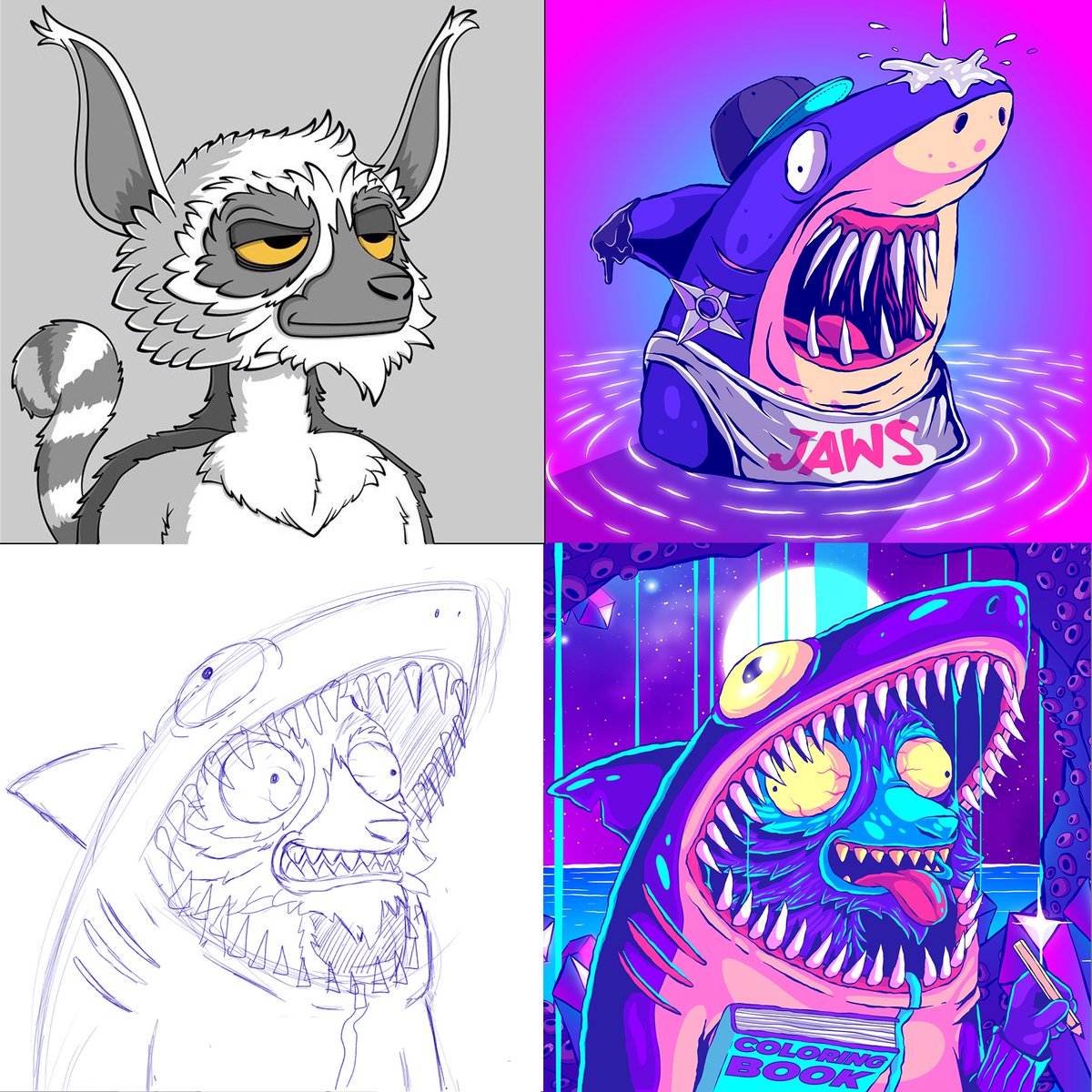 Fernando Nunes (@fnunesart) on Twitter photo Dressing up the <a href="/LemurX_/">LemurX</a> in a <a href="/ShkarySharks/">Shkary DAO</a> costume ππ¦βοΈ
#illustlation #artwork #nft Dressing up the <a href="/LemurX_/">LemurX</a> in a <a href="/ShkarySharks/">Shkary DAO</a> costume ππ¦βοΈ
#illustlation #artwork #nft
