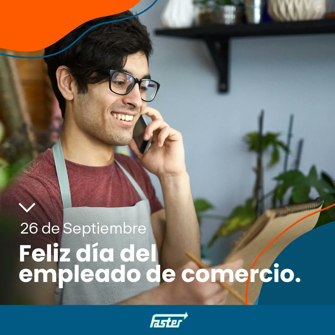 FasterArgentina's tweet photo. Hoy queremos felicitar a todas aquellas personas que día a día nos brindan su atención y dedicación 💪

¡Feliz día del empleado de comercio! ❤️
.
Comunicate con nosotros por DM o visitanos en nuestra web https://t.co/K07z2zVmxW 🌐

 #fasterbusquedas #hrfaster  #rrhhfaster https://t.co/2PZX3xUTE0