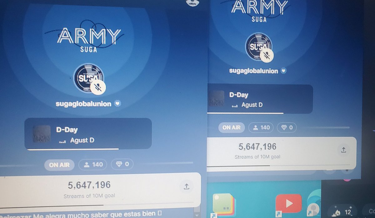 Suga_nicaragua_'s tweet photo. Únete a la fiesta☺🥳
@/sugaglobalunion
Activada las 24/7/ de la semana con todo su equipo de Dj🤧🤍🤗
🔗https://t.co/2RUSZFsPPe
#24_7WITH_D_DAY #D_DAYFOR_BBMAS
#SUGA #AgustD #민윤기
#SUGA_AgustD_TOUR #Dday
#streamsuga https://t.co/TtQCmO5nyL