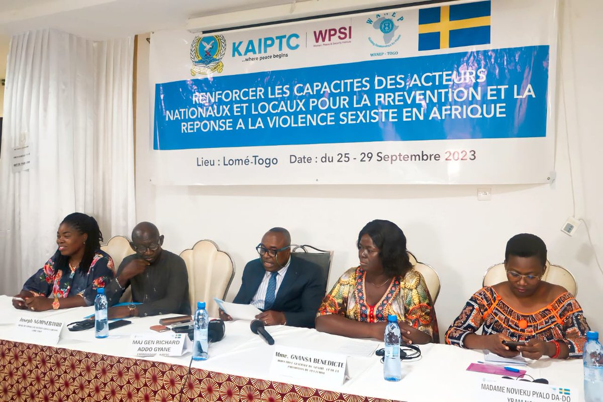 Research conducted by the WYPSI in 2020 revealed that the high rate of #GBV in our regions, is due to factors such as lack of capacity of local actors, low conviction rates, lack of evidence, lack of resources and ineffective investigative strategies etc - Maj Gen Gyane. #KAIPTC