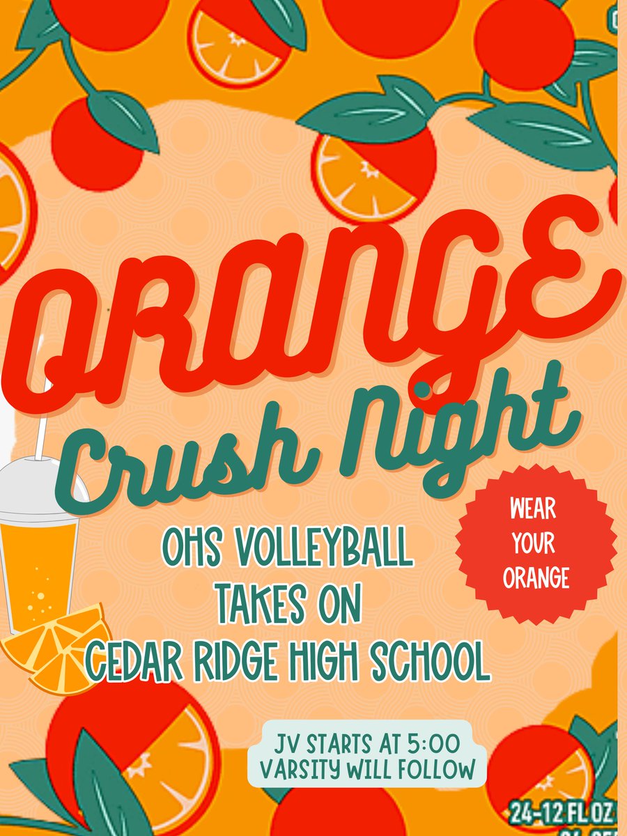 OHSPantherpride's tweet photo. BEAT THE RIDGE WEEK
BE THERE!
#cedarwho https://t.co/SUAMQUw2yQ