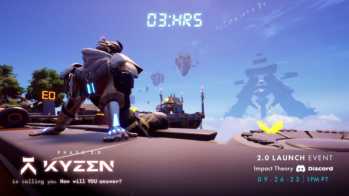 Almost game time!! Only 3 hours till #ProjectKyzen launches! Join the IT Discord at 1PM (PT) 👾

We're giving away a new Kyzen outfit - smash 👍 Like &amp; 🔁 Repost for your chance to win

T&amp;Cs link in bio #Promotion