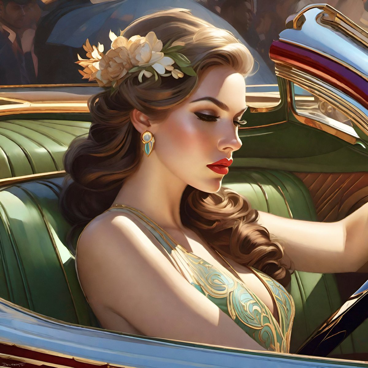 Delerat7's tweet photo. Classic Style
#ai #aiart #aiartcommunity #fantasyart #art #vintagestyle #sciencefantasy #sciencefiction #tuesdayvibe #TuesdayMotivaton #TuesdayFeeling #Tuesdaymorning https://t.co/S4caxapQ2L