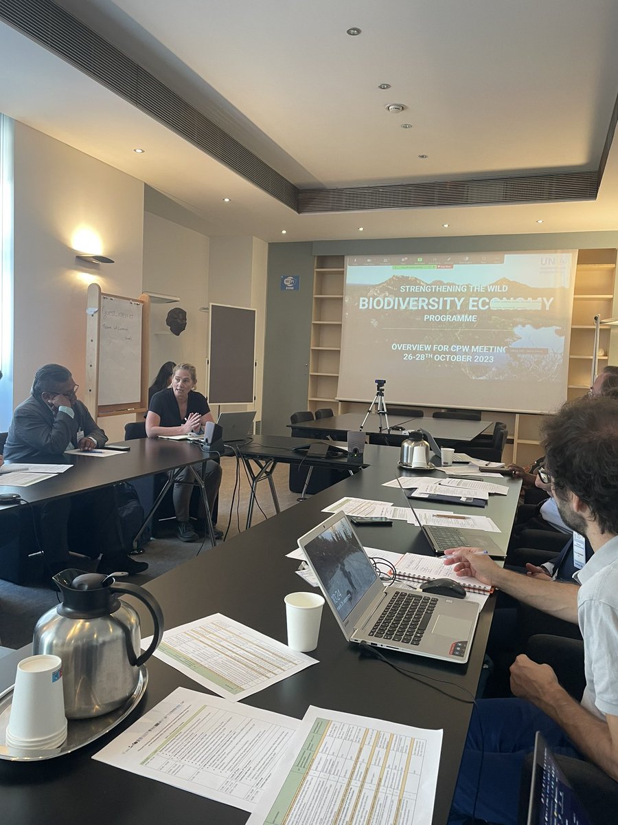 A_Timoshyna's tweet photo. Important discussions on implementing CPW https://t.co/GjY2LJtefD workplan, supporting the delivery of @CITES @BonnConvention, CBD @ivonnehiguero @dilysroe @krikrisan_fao @IIFB_indigenous @TRAFFIC_WLTrade @UNEP @IUCNSULi @WOAH @IUFRO @CIFOR @CITES @FAOForestry https://t.co/lz35nR7c06