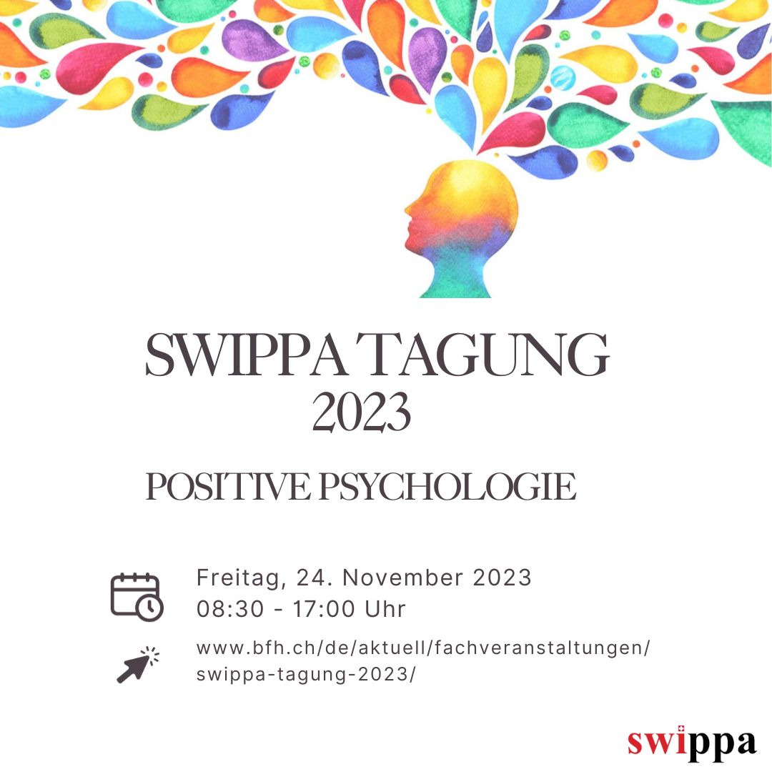 Die Jahreskonferenz der SWIPPA steht vor der Tür. 🚀
Inspirierende Referate, interaktive Workshops und die Kraft der Gemeinschaft warten auf euch.

📅 Wann: 24. November 2023
📍 Wo: Bern
🕒 Uhrzeit: 08:30 bis 17:00

Weitere Informationen: lnkd.in/evawRYzv

#SWIPPA2023