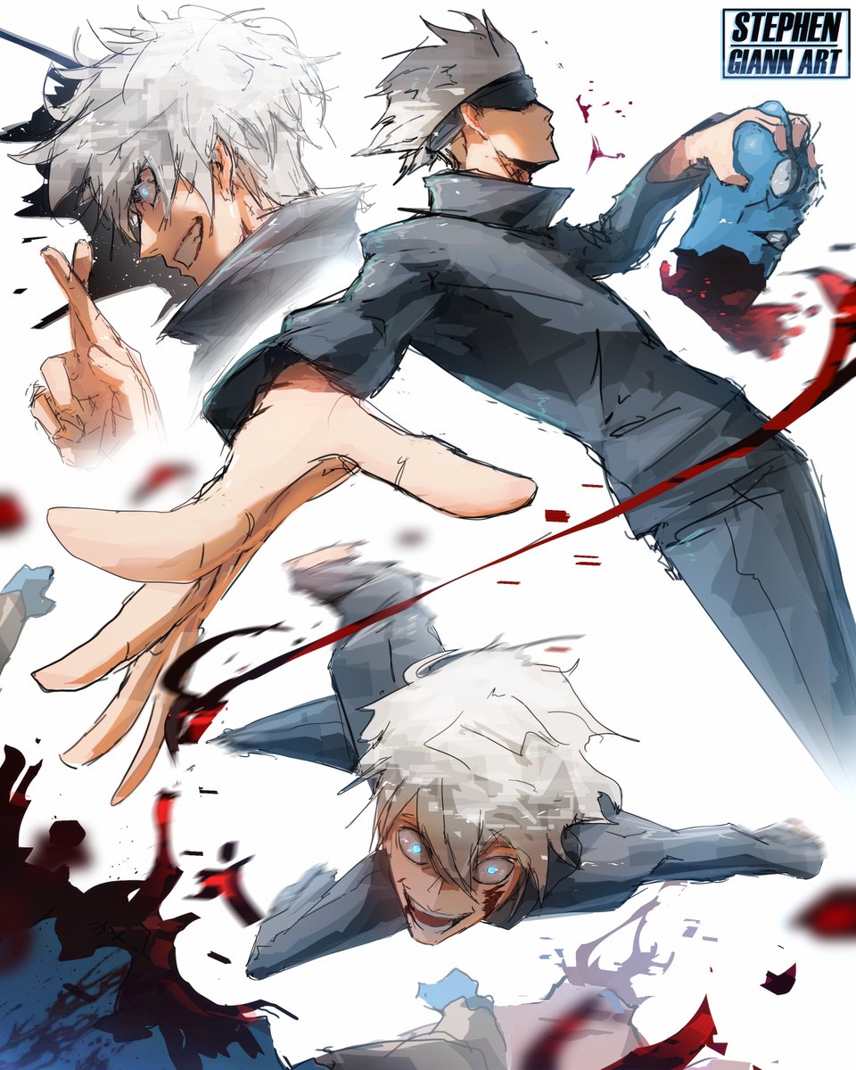 stephengiannart's tweet photo. Gojo Satoru from Jujutsu Kaisen https://t.co/JyfKc37cEZ