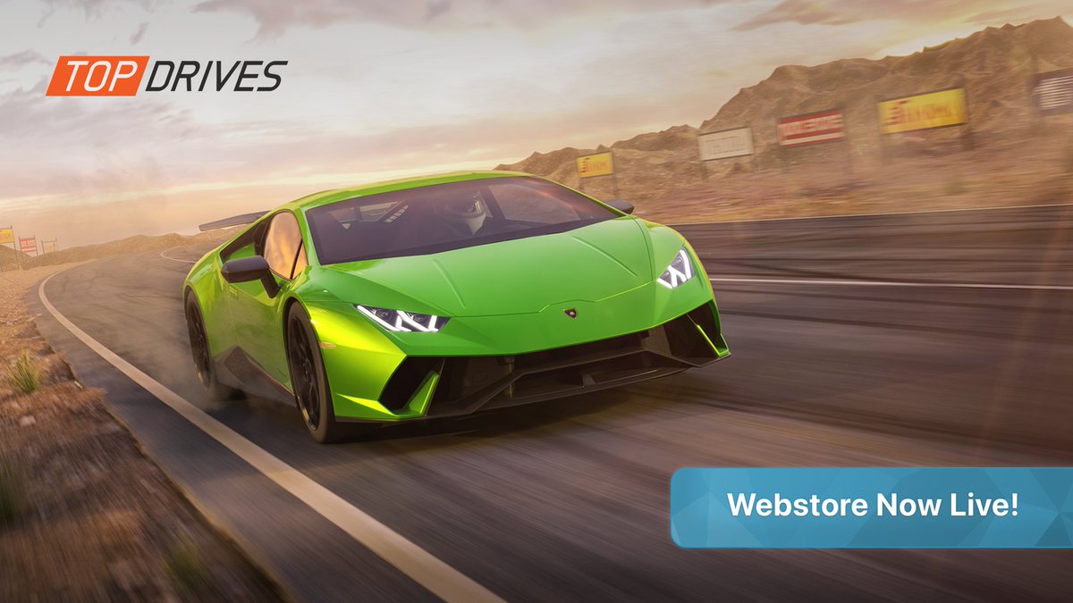 The Top Drives Webstore is now live! The webstore is the best value way for players to add Cash and Gold to their account. 🔗 store.topdrives.io Learn all about it in our new blog post: hutch.io/our-games/top-…