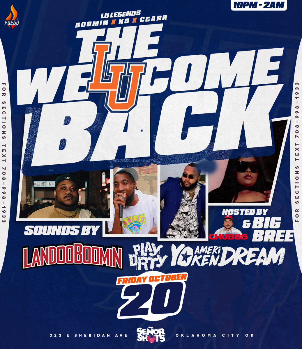 PolishedPromo's tweet photo. #LangstonUniversity23 Homecoming it will be lit….

Agenda for Friday

Saturday, &amp; Sunday is confirmed. 😎🤷🏾‍♂️✅👍🏾 https://t.co/TyOxC6UXIR