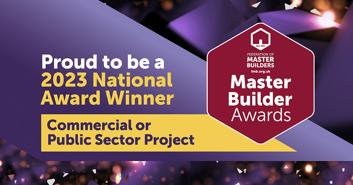 Excited to share that our Hadspen Roman Villa & Museum project won at the National @fmbuilders Awards! A proud moment for Stonewood. 🏆 #FMBAwards2023