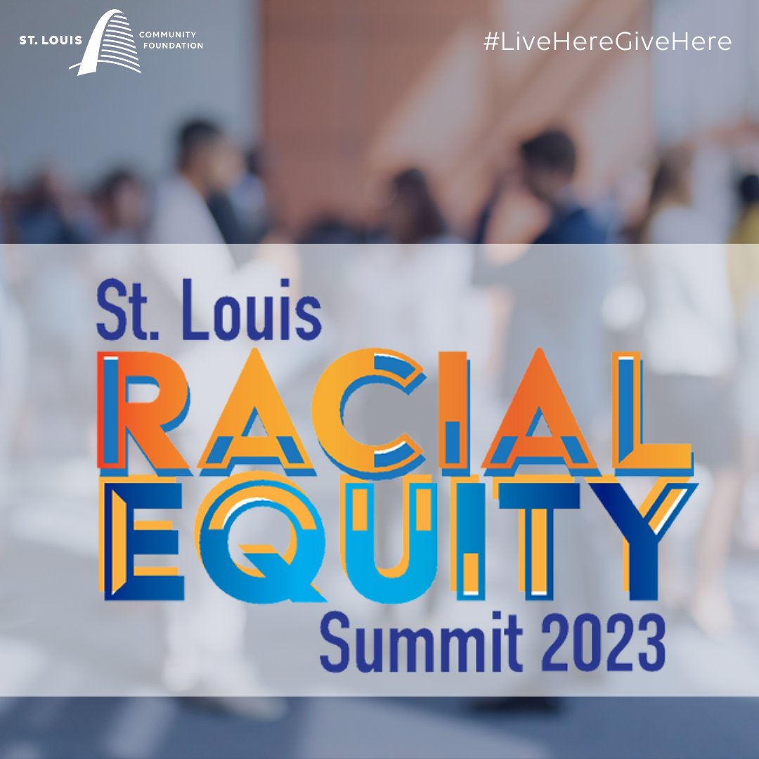 The St. Louis Racial Equity Summit 2023, a gathering of advocates for equity, will take place on November 9–11. Learn more on our #LiveHereGiveHere blog: ow.ly/wQFQ50PJoHl Register: ow.ly/Gptv50PJoHj