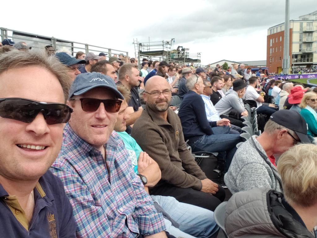#ENGvIRE  Answer New Zealand. Mike Proctor Stand. Row D, Seat 1