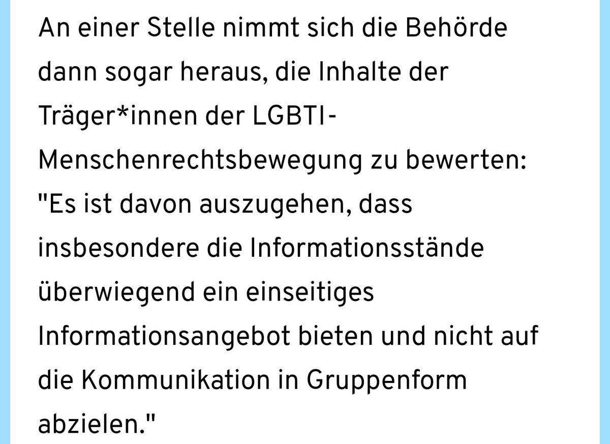 antischwurbler's tweet photo. Müssen Reaktionäre wirklich erst an die Macht kommen um Unwesen zu treiben, oder genügt schon ihre reine Präsenz damit sich weltoffene, demokratische Kräfte eingeschüchtert zurückziehen?
Die Versammlungsbehörde #Stendal findet das Strassenfest nach dem #CSD nicht schützenswert. https://t.co/P3vrLGipQ0