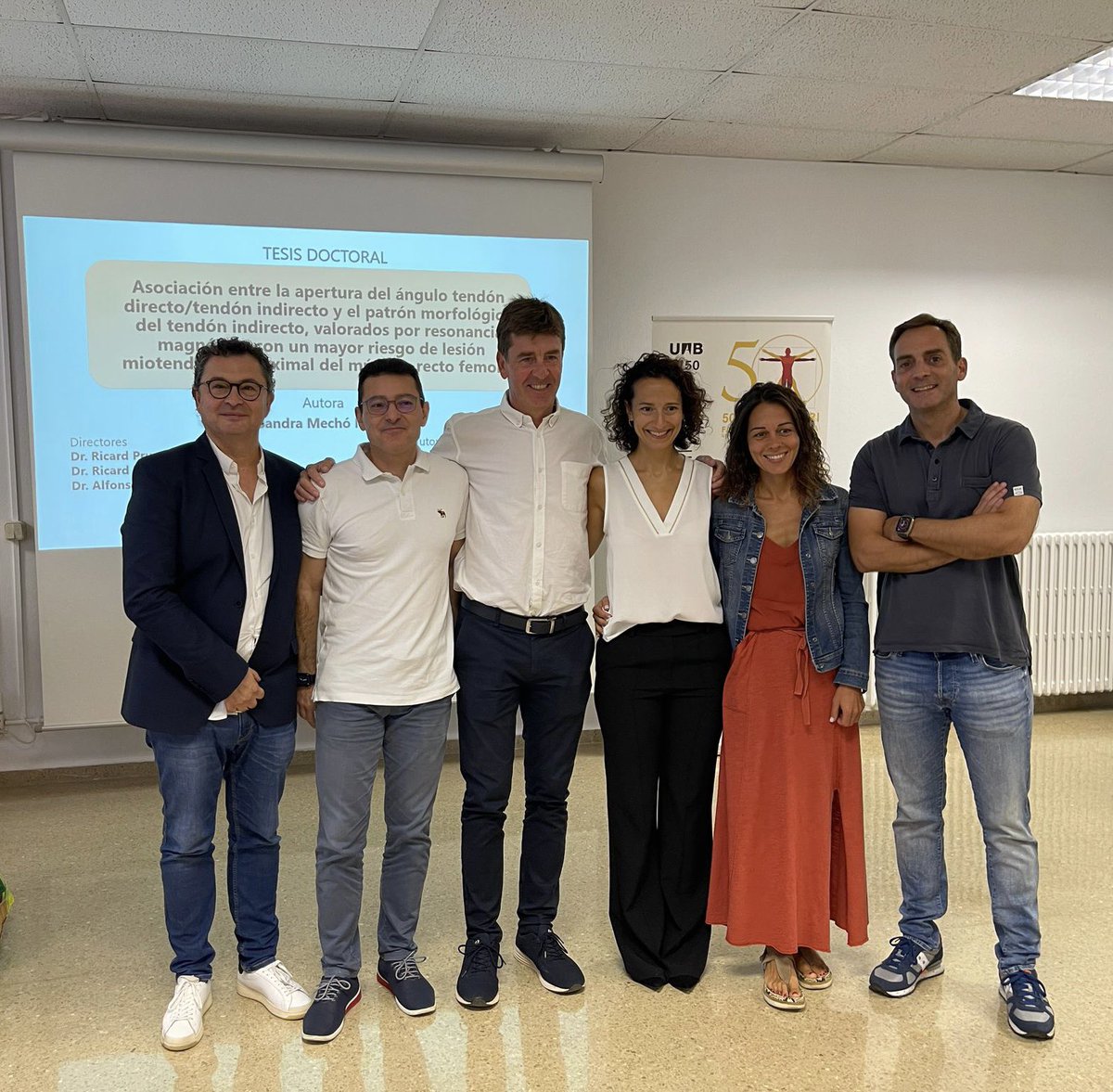 Enhorabona <a href="/mechomeca/">Sandra</a> i directors per la gran tesi presentada. Molta emoció de veure els resultats i saber que seran l’inici de molts més projectes! Ara sí, FELICITATS DOCTORA!