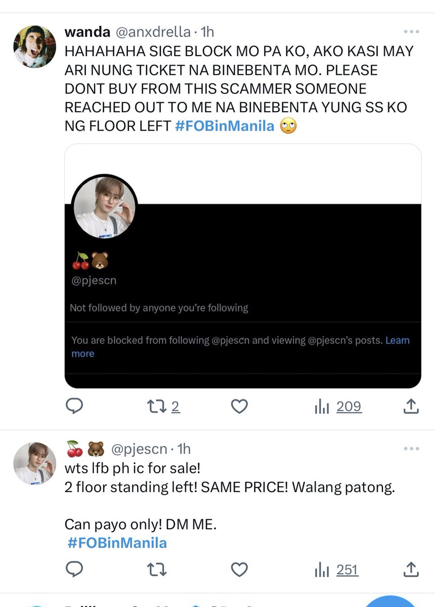 BabyBangtanStan's tweet photo. @rannieotwozero @pjescn @falloutboy After presale. https://t.co/XMm19JYm2l