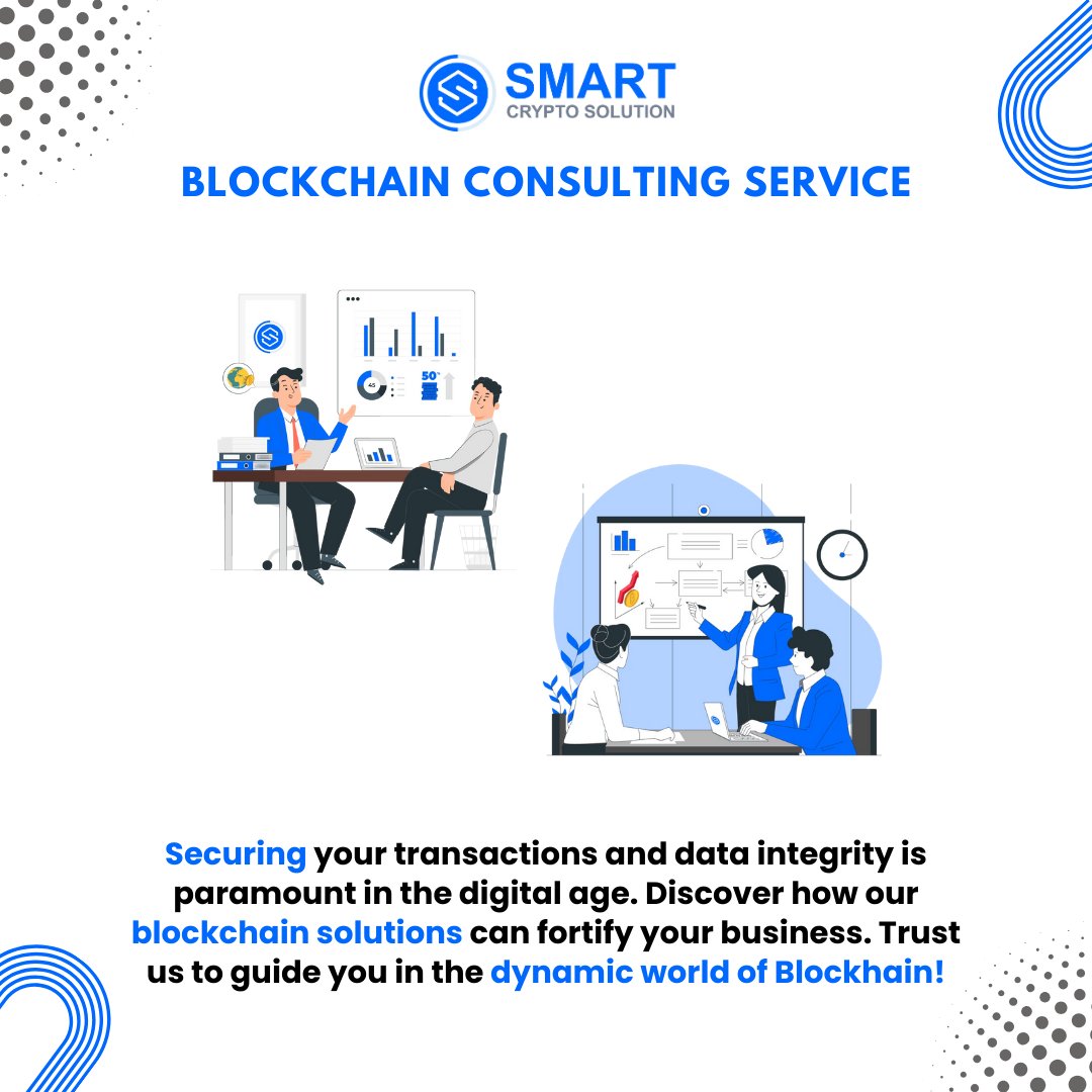 Scryptosolution's tweet image. 🚀Unlocking the Future with Smart Crypto Solution's Blockchain Consulting Services🚀
.
.
.
#cryptotrading #crypto #cryptocoin #cryptocurrencycoin #cryptolife #cryptodevelopmentcompany #cryptocurrencydevelopment #cryptodeveloper #smartcryptosolution #cryptoworld
