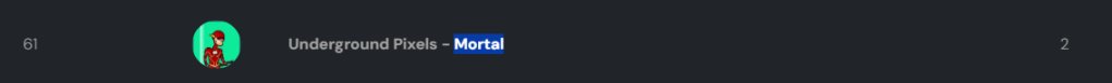 Underground Pixels tweet media