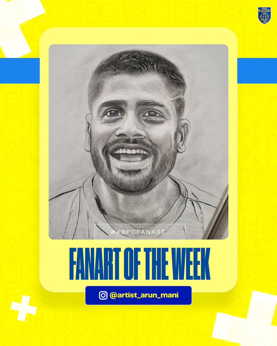 ദാസേട്ടൻ! 😍

Presenting our #KBFCFanArt of the week by Arun 🎨

#KBFC #KeralaBlasters